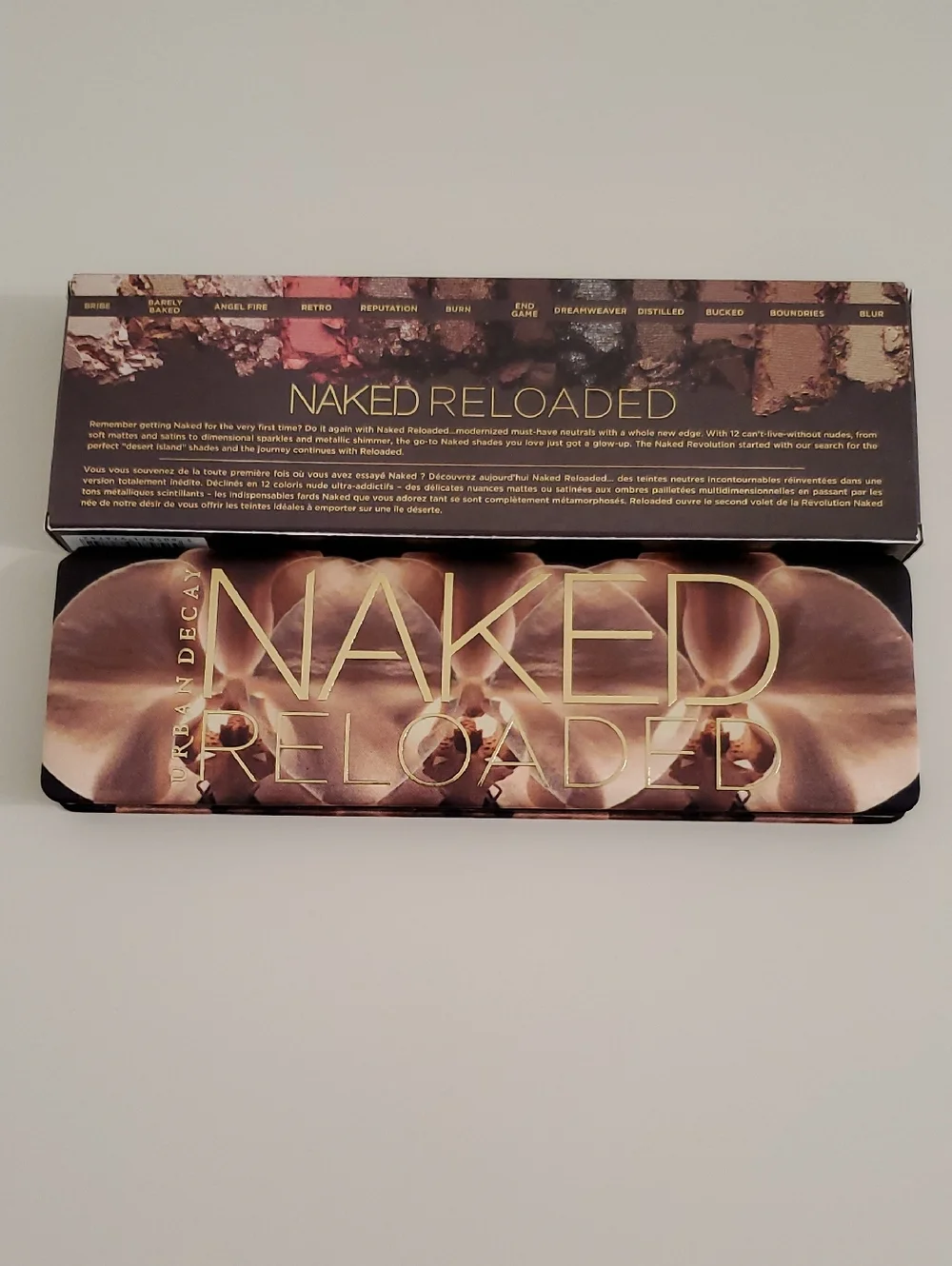 Urban Decay Naked Reloaded Eyeshadow Palette -New In Box